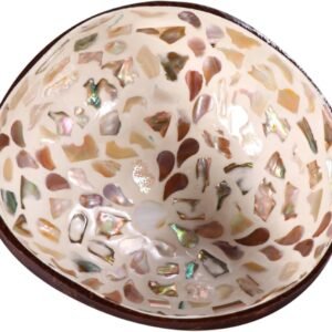 1Pc Coconut Shell Bowl Versatile Fruit Salad and Candy Servi...