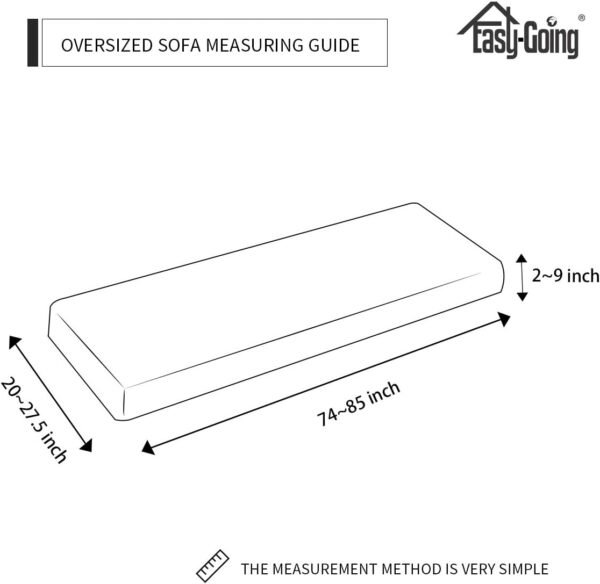 Easy-Going Stretch Cushion Cover Sofa Cushion Furniture Prot... - Image 6