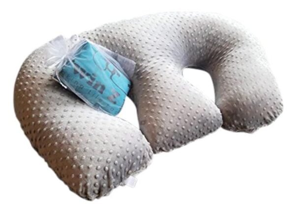 Twin Z Pillow The 6 uses in 1 Twin Pillow ! Grey Plus Free T...