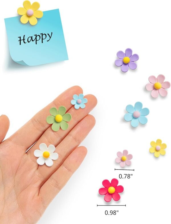 Mymazn Fridge Magnets Cute Refrigerator Magnets Colorful Dec... - Image 2