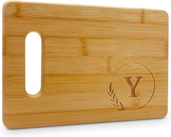 On The Rox Monogrammed Cutting Boards - 9” x 12” A to Z Pers...