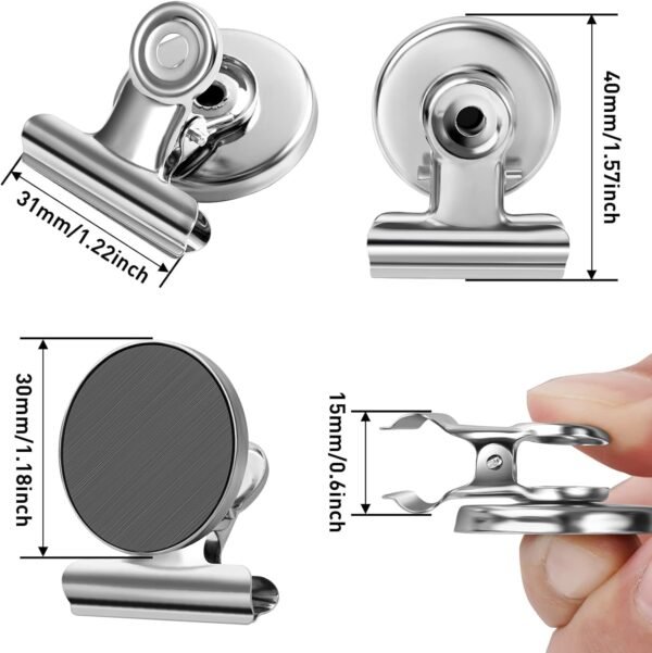 FINDMAG 48 Pack Magnetic Clips for Photo and Picture Display... - Image 4
