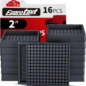 Ezprotekt 2” Non Slip Furniture Pads Coasters for Hardwoods ...