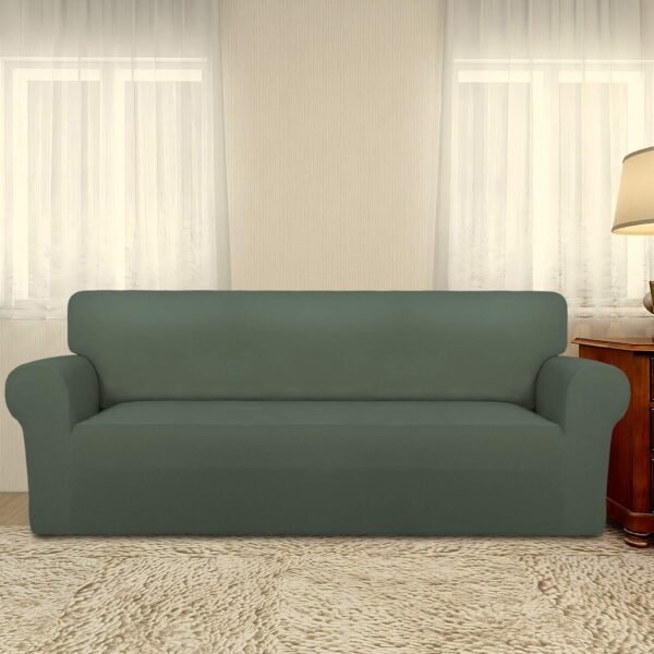 PureFit Super Stretch Sofa Slipcover – Spandex Non Slip Soft... - Image 2