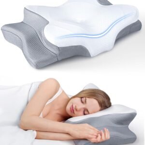 Ultra Pain Relief Cooling Pillow for Neck Support, Adjustabl...