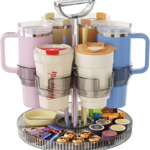 Rotating Water Bottle Organizer for Stanley Cup 20/30/40oz, ...