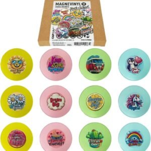 Vinyl Record Refrigerator Magnets Fridge Magnets for Whitebo...