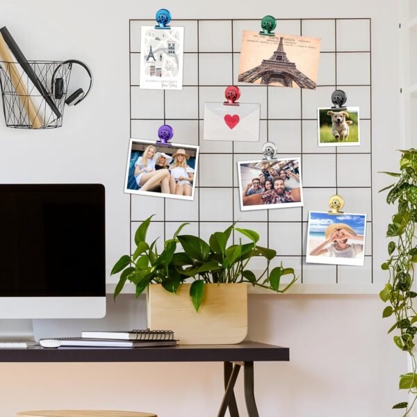 FINDMAG 48 Pack Magnetic Clips for Photo and Picture Display... - Image 3