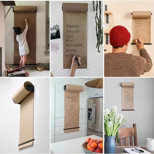 Kraft Paper Dispenser and Cutter for Wall - Butcher Paper Ho... - Image 2