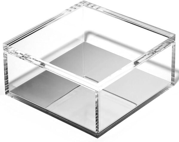 OfficeGoods Acrylic Desk Organizer w/Silver Base – Functiona... - Image 3