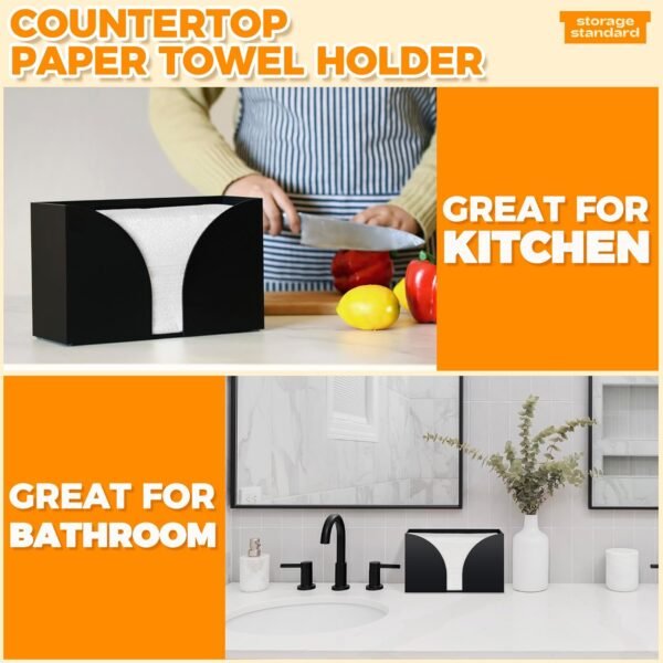 Storage Standard Multifold Paper Towel Dispenser Countertop ... - Image 6