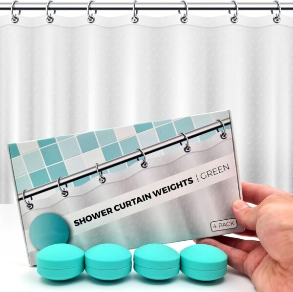 Powerful Anti-Billowing Magnetic Shower Curtain Weights for ...