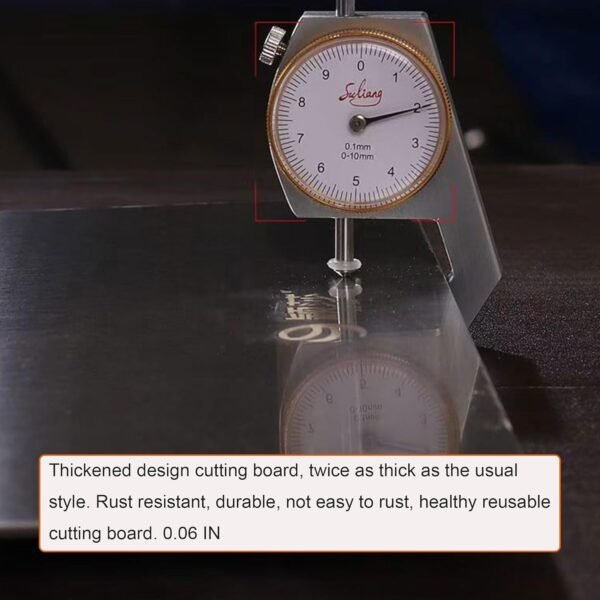 Titanium Cutting Board, 2025 New Upgrade 100% Pure Titanium ... - Image 4