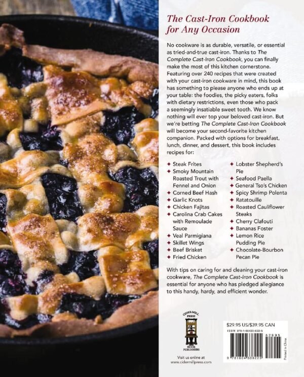 The Complete Cast Iron Cookbook: A Tantalizing Collection of... - Image 2