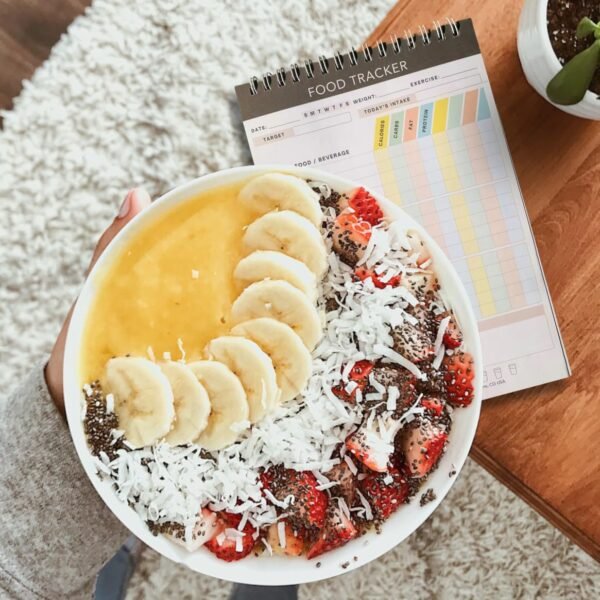 Cora Kate Food Journal Diary, 5.5 x 8.5 Calorie Counter Book... - Image 3