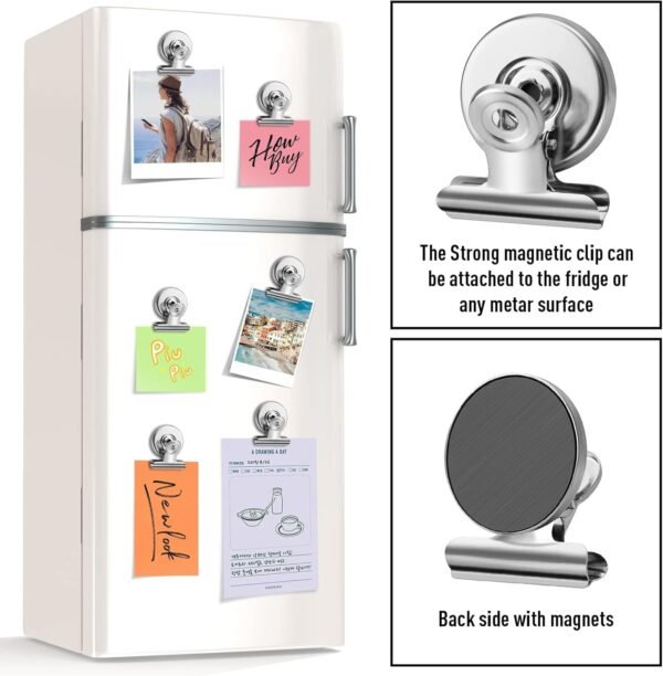 FINDMAG 48 Pack Magnetic Clips for Photo and Picture Display... - Image 5
