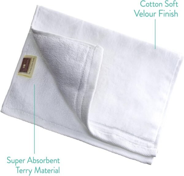 Monogrammed Towels Fingertip, Personalized Gift, 11 x 18 Inc... - Image 5