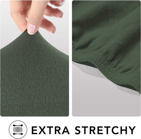 PureFit Super Stretch Sofa Slipcover – Spandex Non Slip Soft... - Image 4