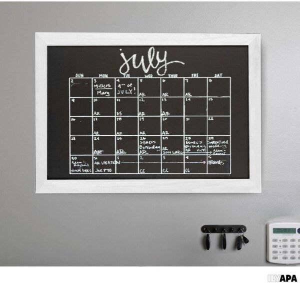 Ilyapa Rustic Wooden Magnetic Kitchen Chalkboard Sign - 20x3... - Image 4
