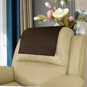Recliner Headrest Covers Protector,Non Slip Soft Velvet Recl...