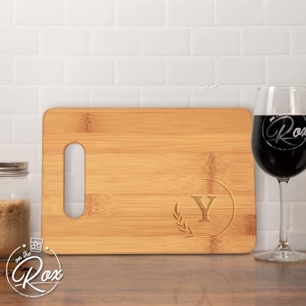 On The Rox Monogrammed Cutting Boards - 9” x 12” A to Z Pers... - Image 4
