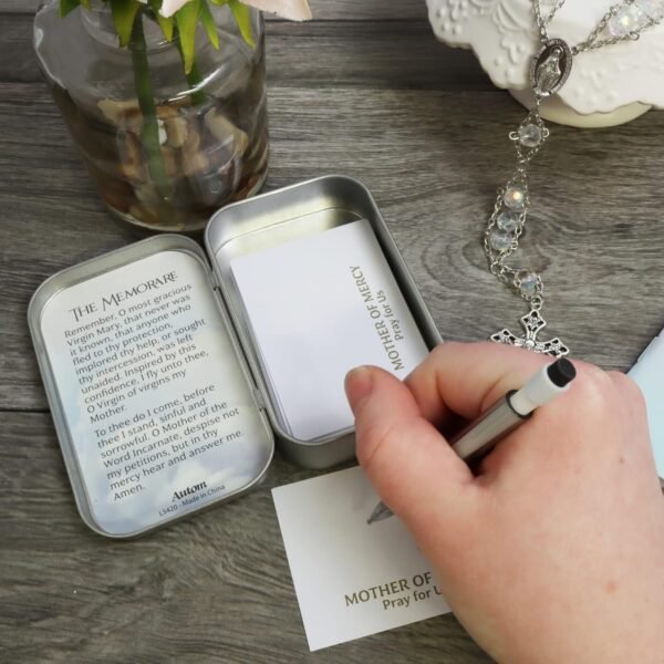 Needzo Blessed Mom Prayer Box, Mechanical Pencil and 50 Shee... - Image 3