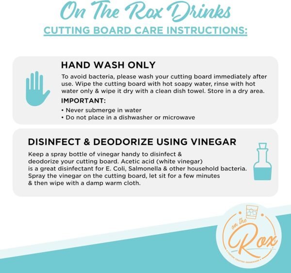 On The Rox Monogrammed Cutting Boards - 9” x 12” A to Z Pers... - Image 6