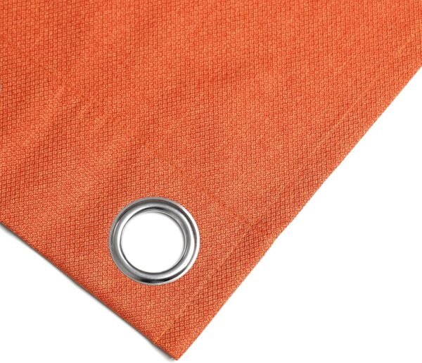 L.Z.E Burnt Orange 100% Blackout Curtains 72 Inch Length for... - Image 8