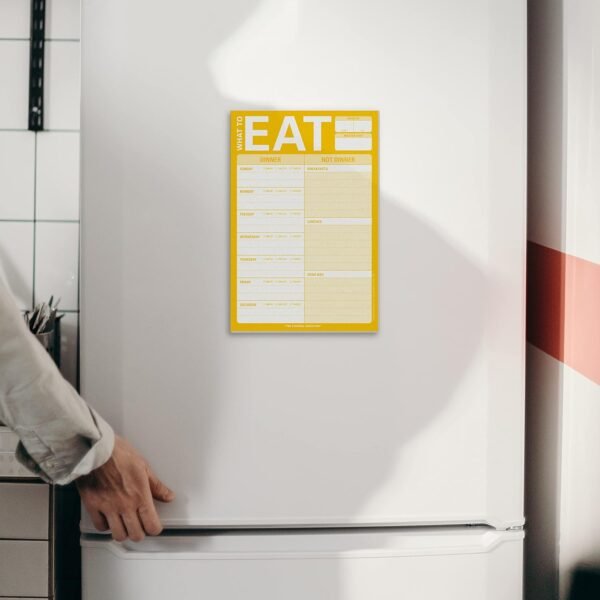 Knock Knock What to Eat Pad Meal Planning Pad, 6 x 9-inches ... - Image 4