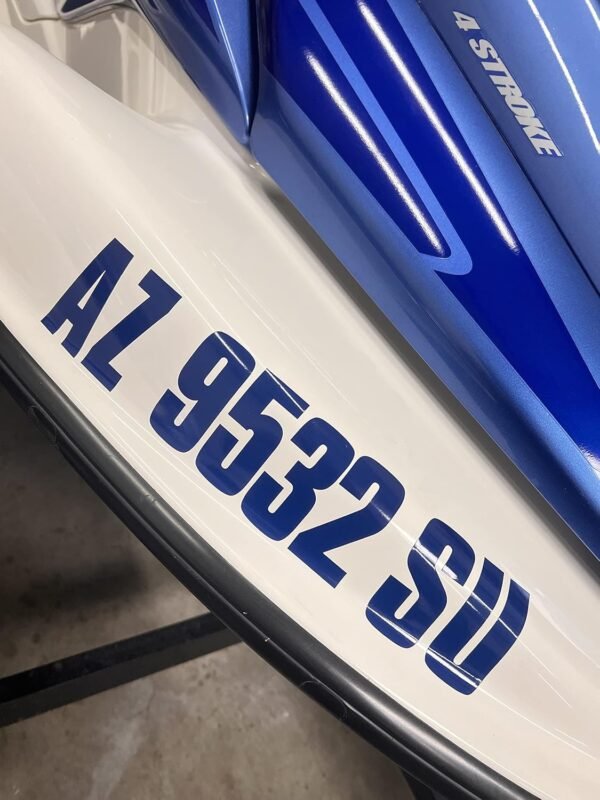 STIFFIE Uniline Gold Rush 3" Boat & PWC Registration Decals ... - Image 3