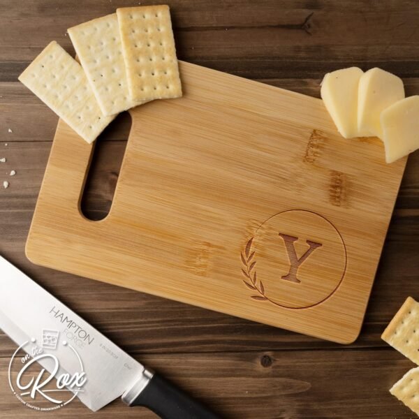 On The Rox Monogrammed Cutting Boards - 9” x 12” A to Z Pers... - Image 5