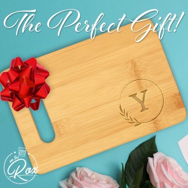On The Rox Monogrammed Cutting Boards - 9” x 12” A to Z Pers... - Image 3