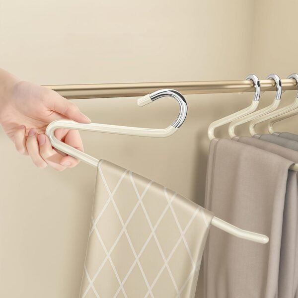 10 Pack Open Ended Pants Jean Hangers Heavy Duty Non Slip fo... - Image 7