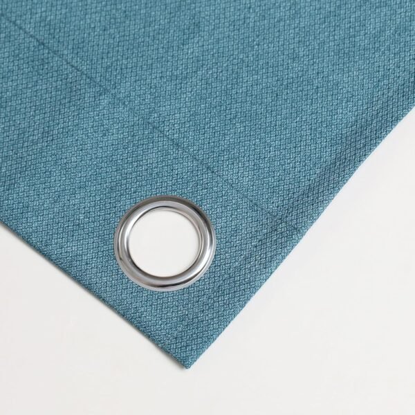 L.Z.E Denim Blue 100% Blackout Curtains 72 Inch Length for B... - Image 8