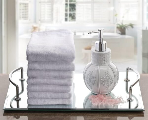 Monogrammed Towels Fingertip, Personalized Gift, 11 x 18 Inc... - Image 4