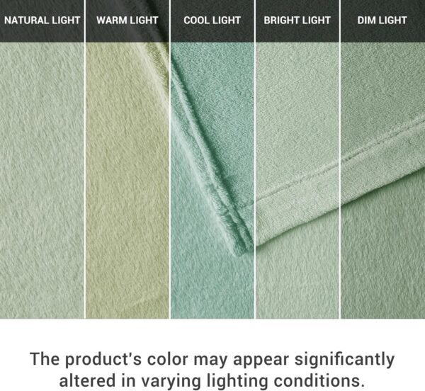 True North by Sleep Philosophy Plush Sheet Set Queen, Solid ... - Image 8