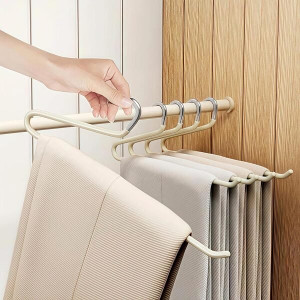 10 Pack Open Ended Pants Jean Hangers Heavy Duty Non Slip fo... - Image 6
